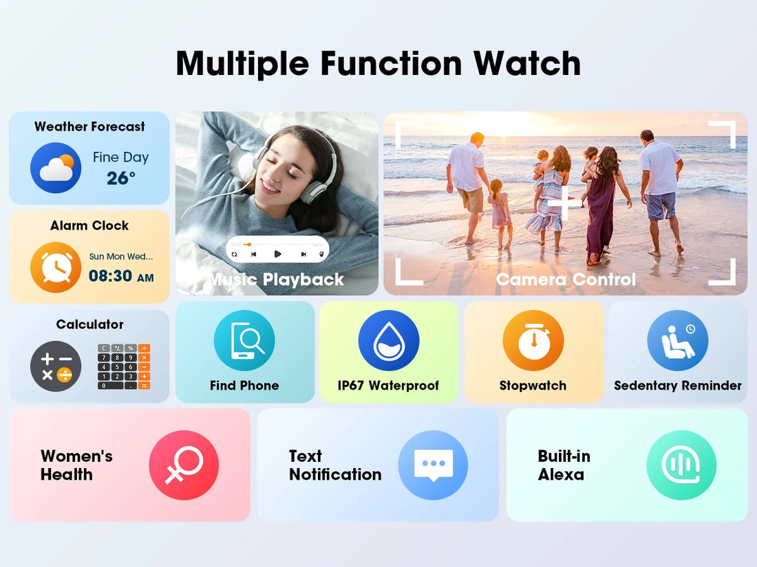 Karchilor 2025 Women'S Smartwatch Bluetooth Call 1.39