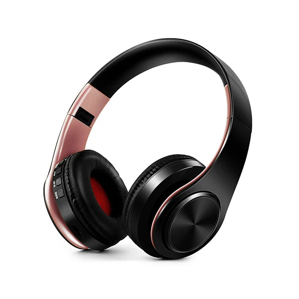 Bluetooth Over-Ear Headphones with Mic – Wireless, Soft Earmuffs, 20H Battery