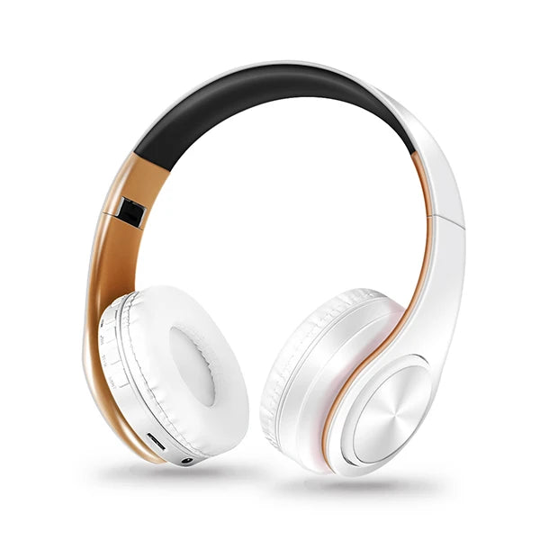 Bluetooth Over-Ear Headphones with Mic – Wireless, Soft Earmuffs, 20H Battery