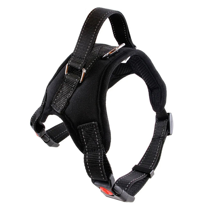 Nylon Heavy Duty Dog Harness – Adjustable Padded Vest for Small, Medium, and Large Dogs – Ideal for Huskies and Big Breeds