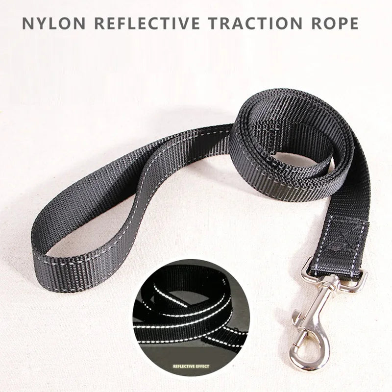 Nylon Heavy Duty Dog Harness – Adjustable Padded Vest for Small, Medium, and Large Dogs – Ideal for Huskies and Big Breeds