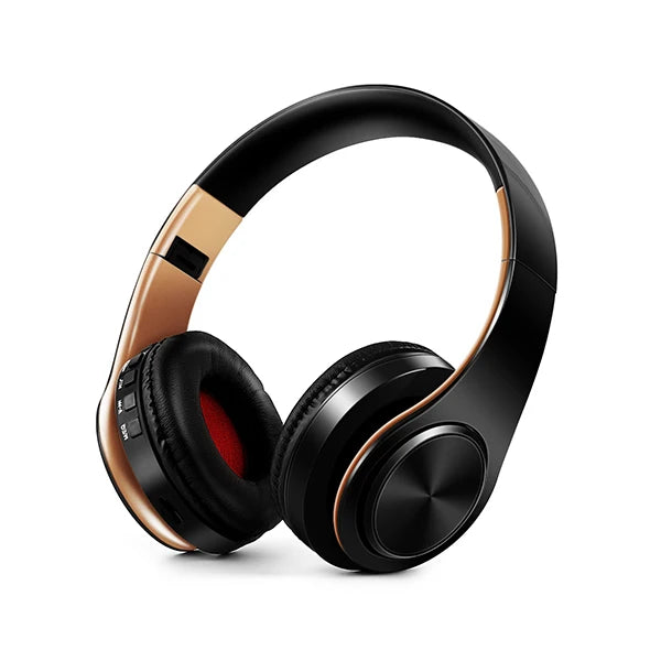 Bluetooth Over-Ear Headphones with Mic – Wireless, Soft Earmuffs, 20H Battery