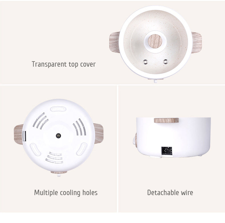 Multi-Function Mini Electric Cooker – 1.2L Portable Cooking Pot for Boiling, Steaming, and Rice Cooking – Ideal for Dorms, Offices, and Small Households