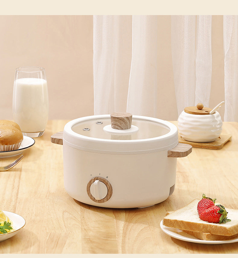 Multi-Function Mini Electric Cooker – 1.2L Portable Cooking Pot for Boiling, Steaming, and Rice Cooking – Ideal for Dorms, Offices, and Small Households