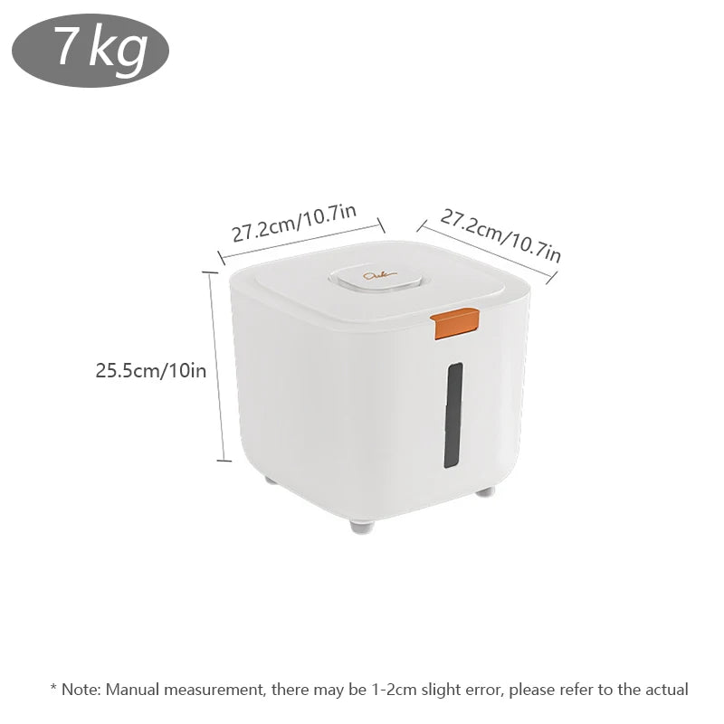Airtight Pet Food Storage Barrel – Moisture-Proof Container for Cat & Dog Food