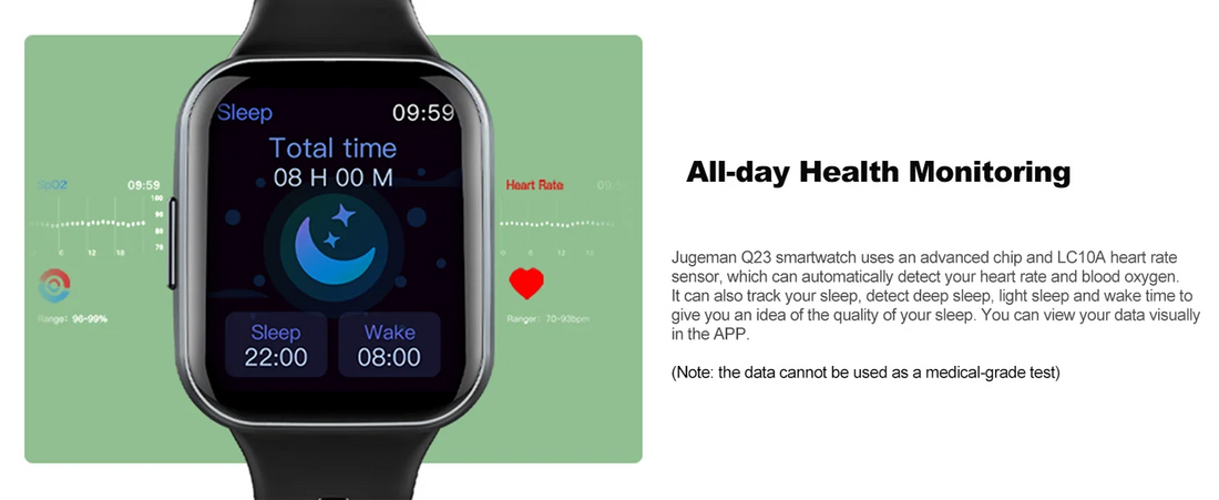 Nerunsa Smart Watch, 1.69" HD Touch Screen Fitness