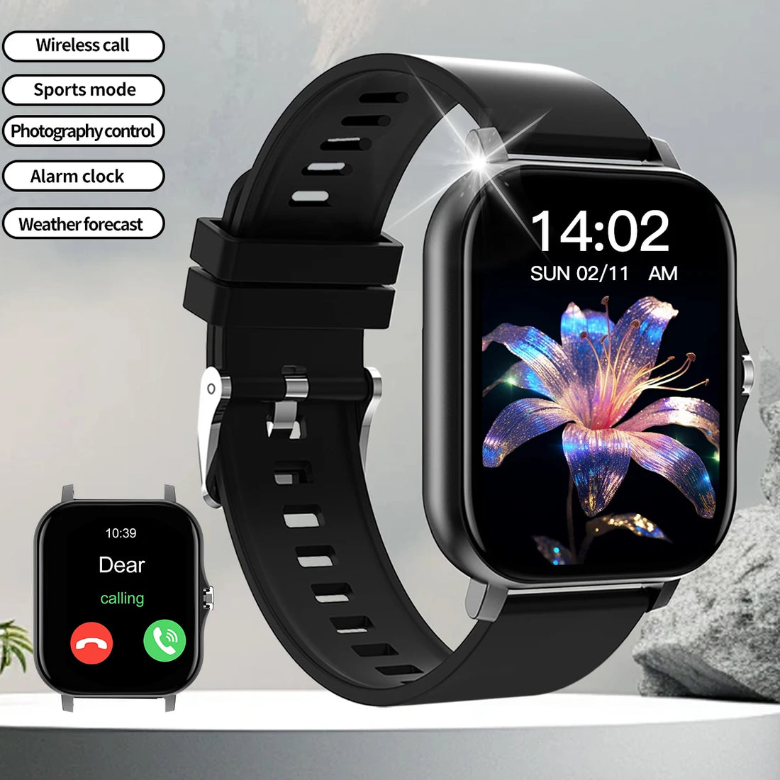 Smart Watch Bluetooth Call Smartwatch Touch Dial