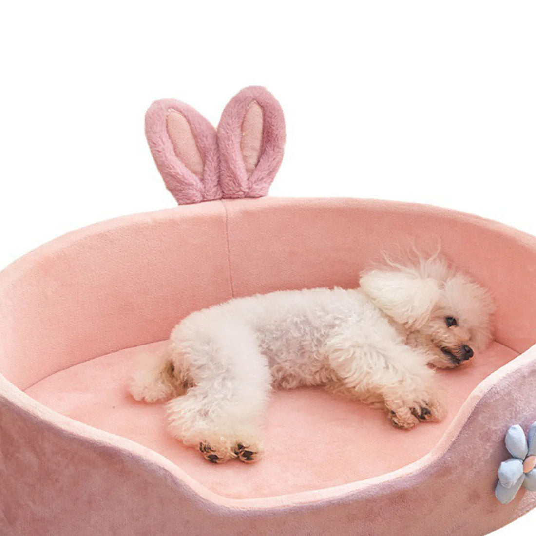 Detachable Washable Pet Bed – Soft, Comfortable & Warm Dog & Cat Sleeping Bed – All-Season Cozy Pet Cushion