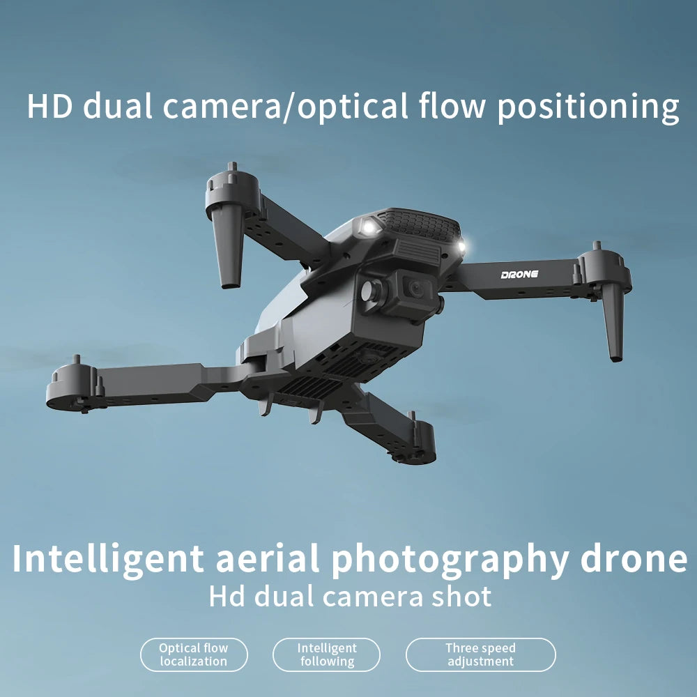 Foldable RC Drone – 4K HD Camera, WiFi FPV, Altitude Hold, Compact Quadcopter for Kids & Beginners
