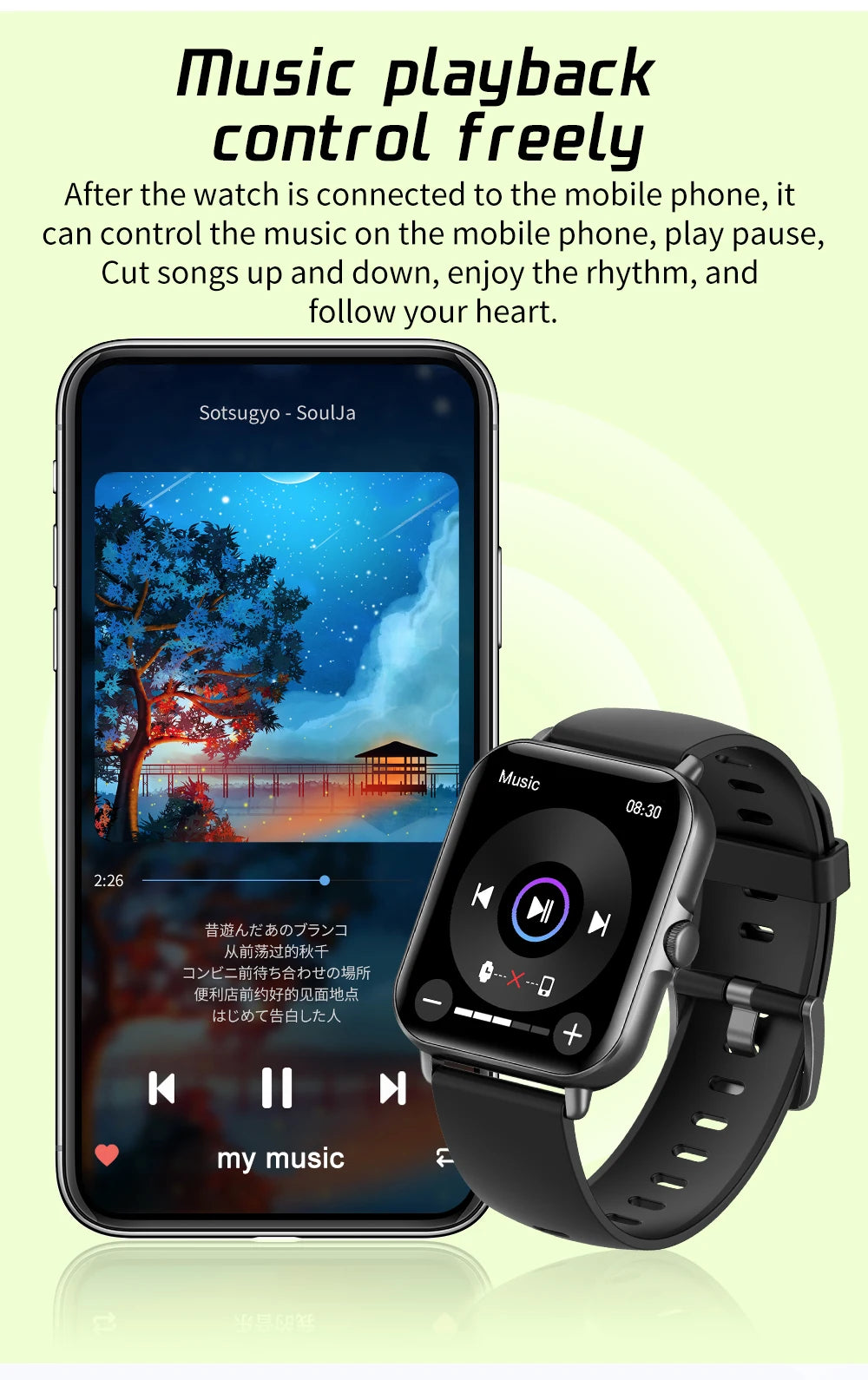 2022 Digital Smartwatch Sports Fitness Men's Women