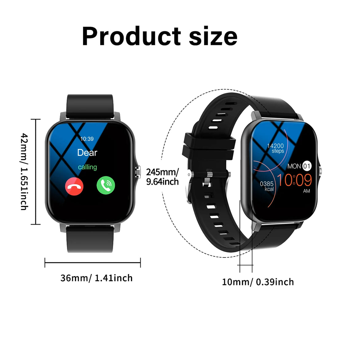 Smart Watch Bluetooth Call Smartwatch Touch Dial