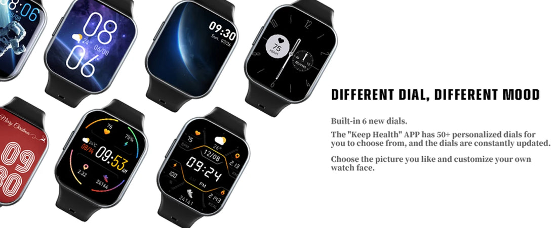 Nerunsa Smart Watch, 1.69" HD Touch Screen Fitness