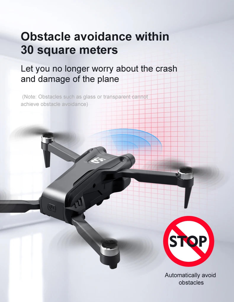 MINI Z908Pro Max Drone – 4K UHD Camera, Brushless Motor, WiFi FPV, Obstacle Avoidance, Folding RC Quadcopter for Beginners & Intermediates