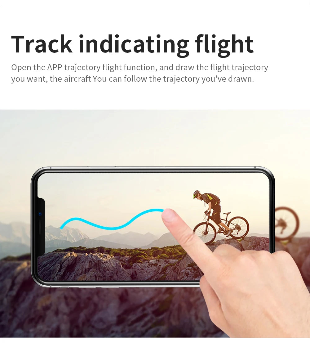Foldable RC Drone – 4K HD Camera, WiFi FPV, Altitude Hold, Compact Quadcopter for Kids & Beginners