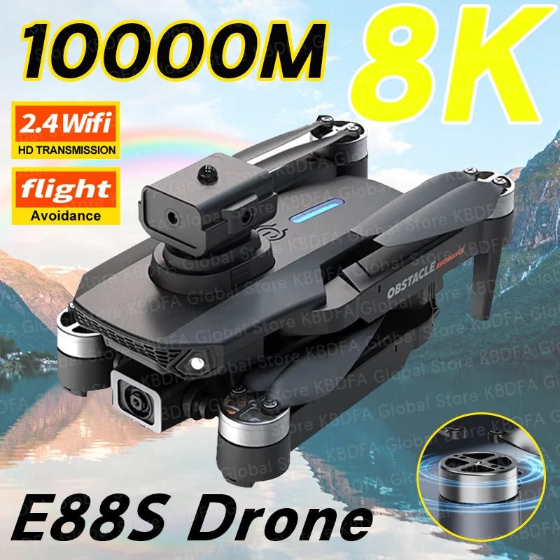 Foldable RC Drone – 4K HD Camera, WiFi FPV, Altitude Hold, Compact Quadcopter for Kids & Beginners