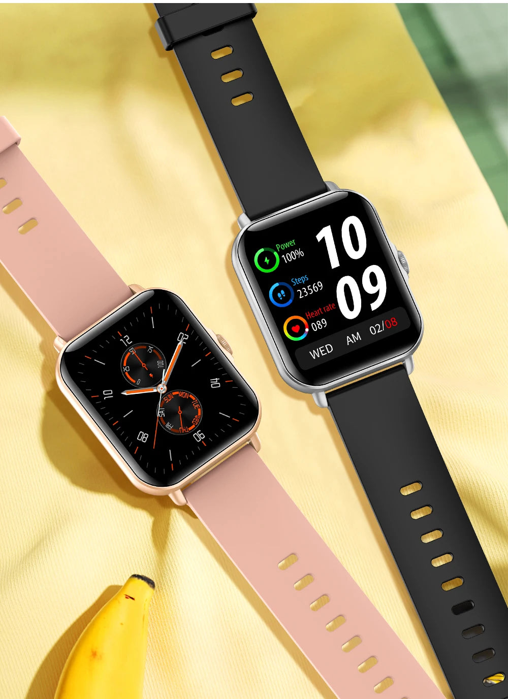 2022 Digital Smartwatch Sports Fitness Men's Women