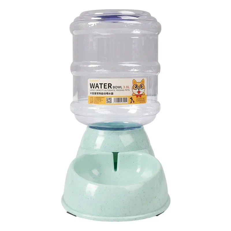 Automatic Pet Feeder & Water Dispenser – 2-in-1 Gravity-Fed System for Cats & Small Dogs