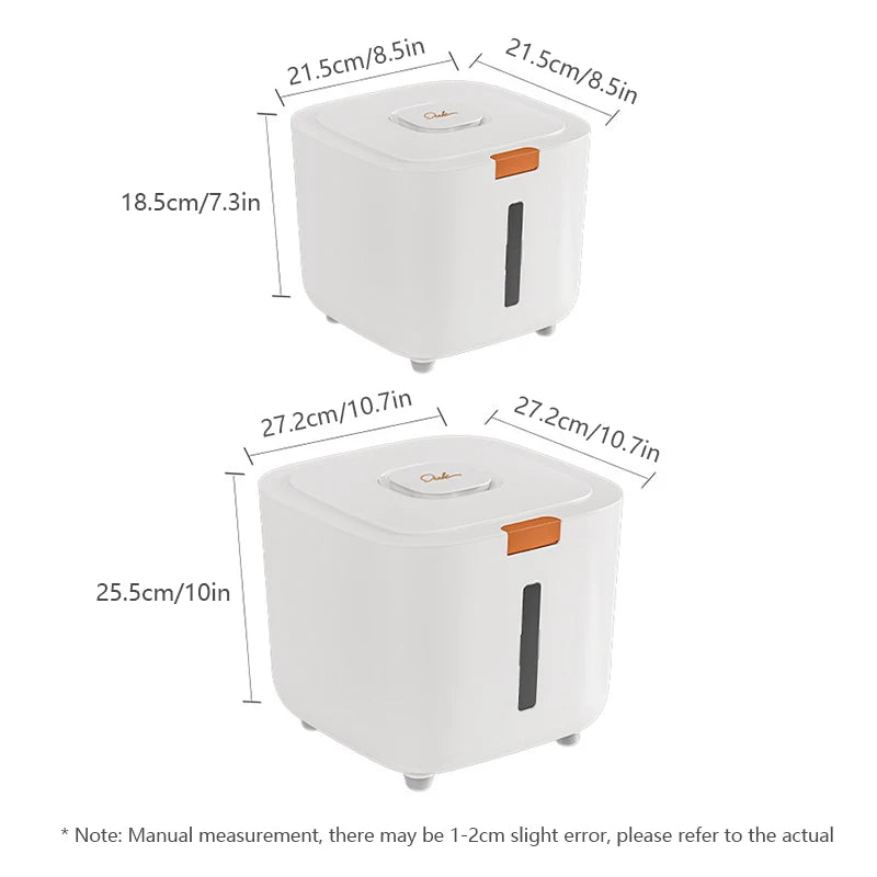 Airtight Pet Food Storage Barrel – Moisture-Proof Container for Cat & Dog Food