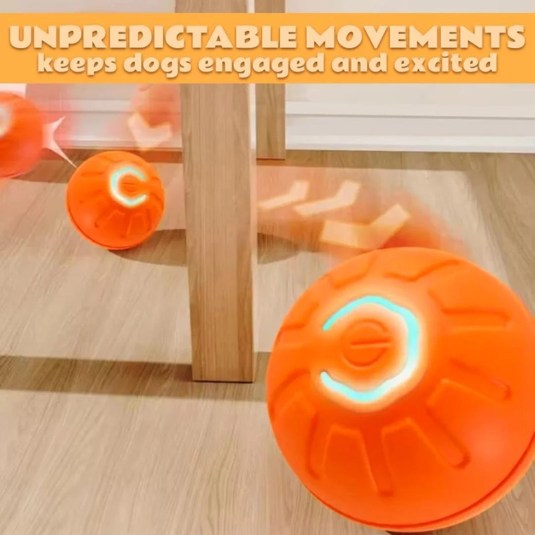 Gravity Electric Amusement Pet Ball – Smart Bouncing Toy for Dogs & Cats
