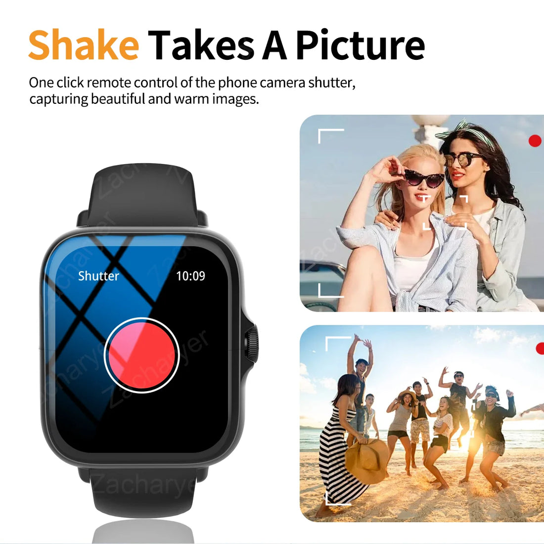 Outdoor sports smartwatch, wireless calling, information