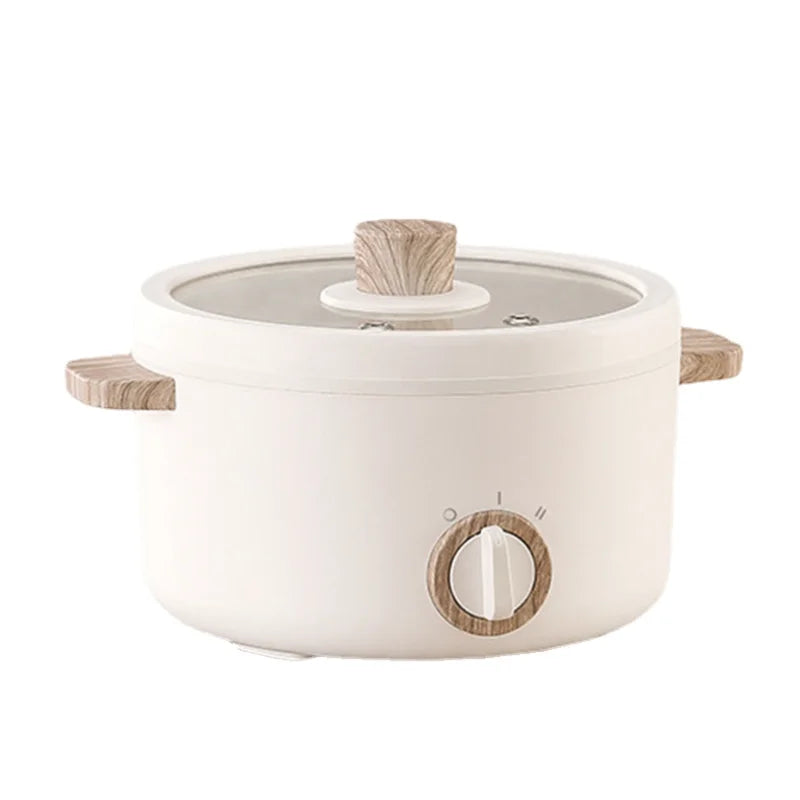 Multi-Function Mini Electric Cooker – 1.2L Portable Cooking Pot for Boiling, Steaming, and Rice Cooking – Ideal for Dorms, Offices, and Small Households