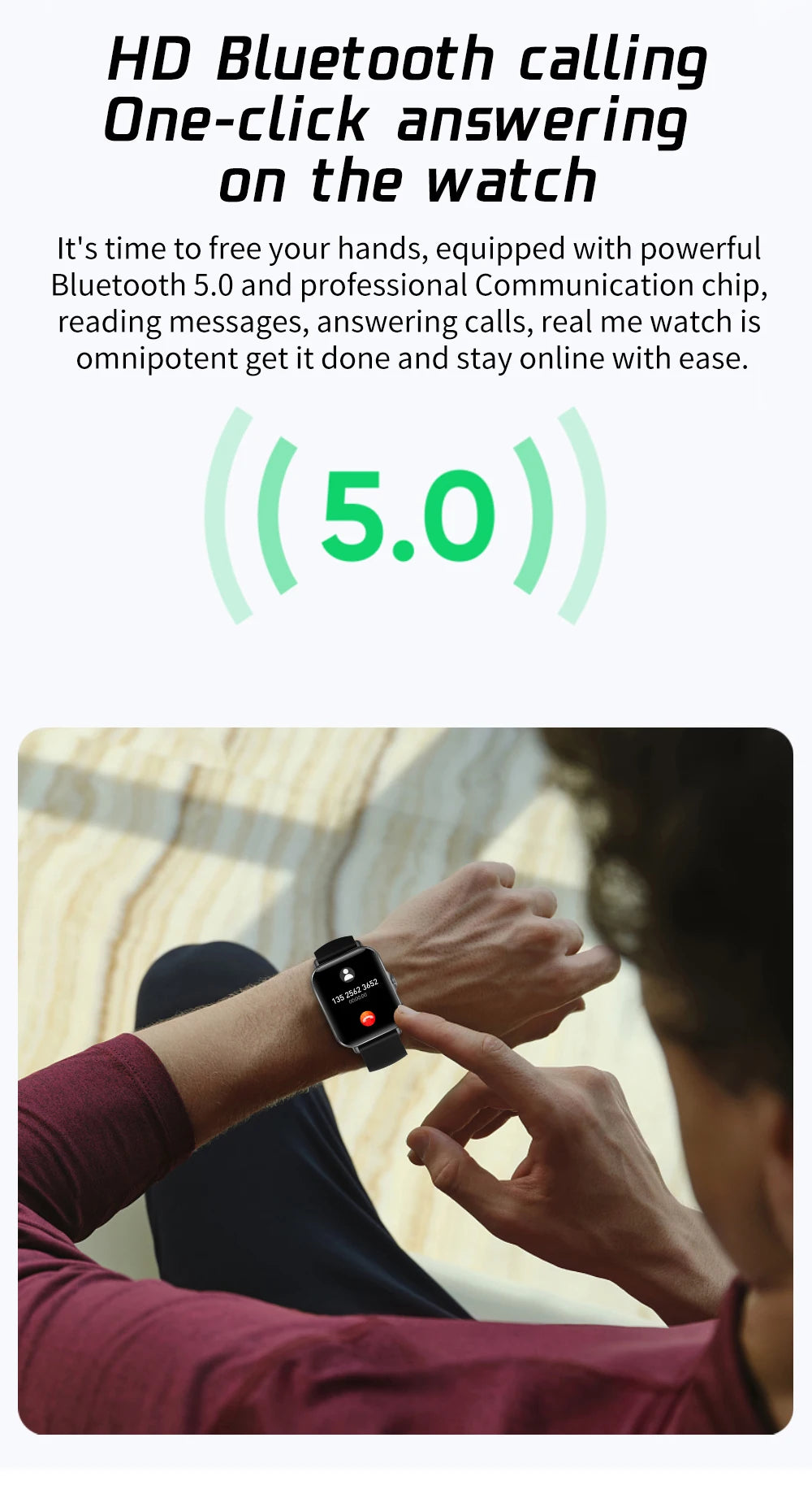 2022 Digital Smartwatch Sports Fitness Men's Women