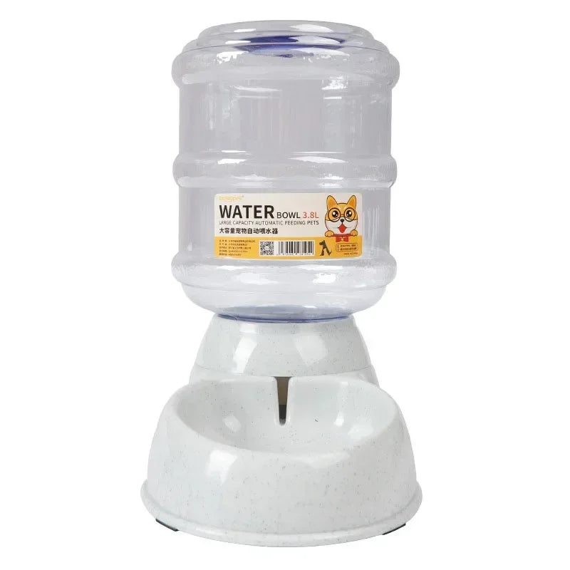 Automatic Pet Feeder & Water Dispenser – 2-in-1 Gravity-Fed System for Cats & Small Dogs