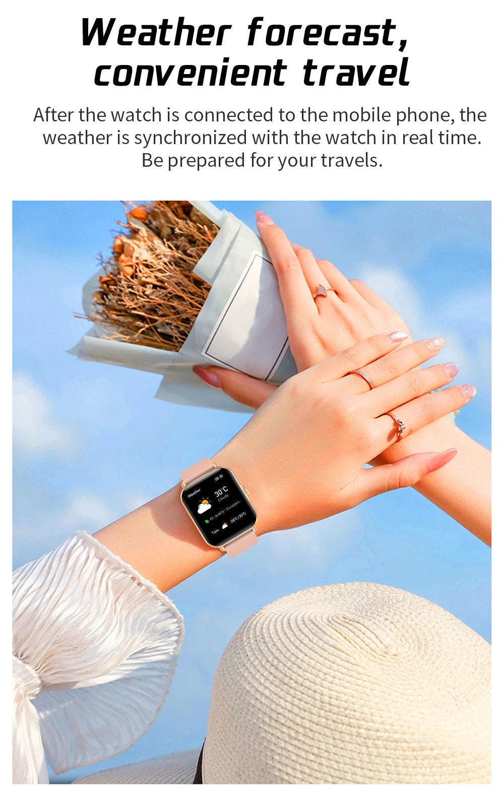 2022 Digital Smartwatch Sports Fitness Men's Women